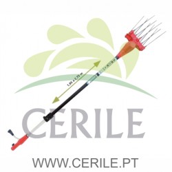 VAREJADOR ELÉTRICO TELESCÓPICO C/ EXTENSÃO TORKE SWIRL 270W