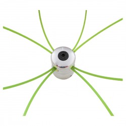 CABEÇA FIO NYLON MULTIFIO 4 FIOS (APERTO CENTRAL) PROFISSIONAL REFORÇADA